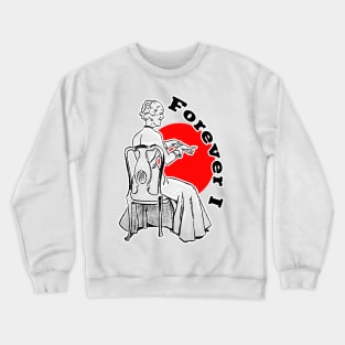 Eternal Lady: Glamor and Determination! Crewneck Sweatshirt